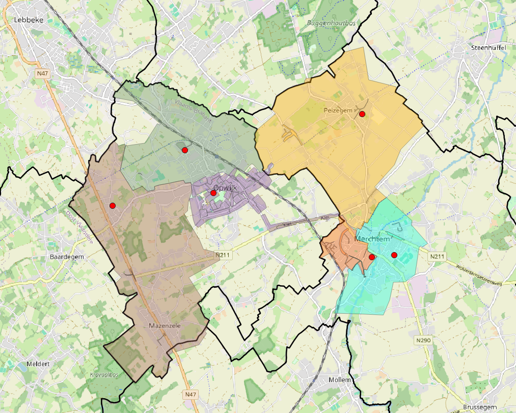 DG059 Merchtem + DG132 Opwijk